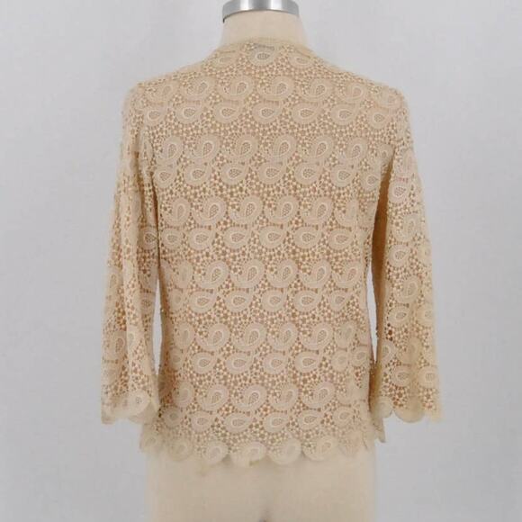 Vintage Saint Laurent Lace Blouse - Picture 3 of 6